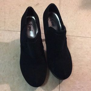 🌕Black heels Shoes